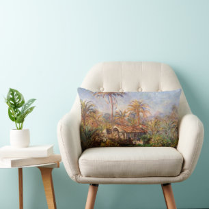 Kleine Farm in Bordighera von Claude Monet Lendenkissen