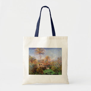 Kleine Farm in Bordighera von Claude Monet Tragetasche