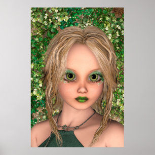 Kleine Fee Poster