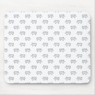 Kleine Ferkel-Papierklammer der Mousepad