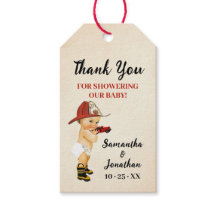 Kleine Firefighter Baby Duwer Gefallen Geschenkmar