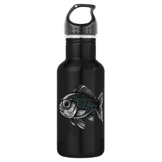 Kleine Fischflasche Edelstahlflasche
