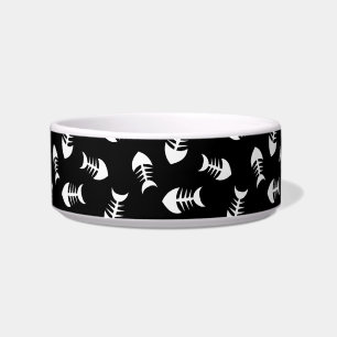 Kleine Fischknochen Tuexdo Kitty Napf