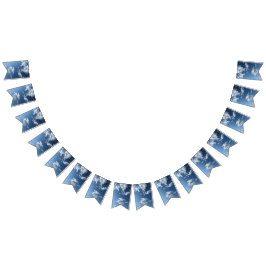 Kleine Flecken Wolken Wimpelkette