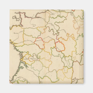 Kleine französische Flüsse Magnet