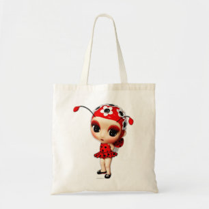 Kleine Frau Ladybug Tragetasche