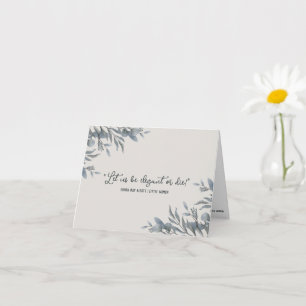 Kleine Frauen inspirierte Notizkarte Karte