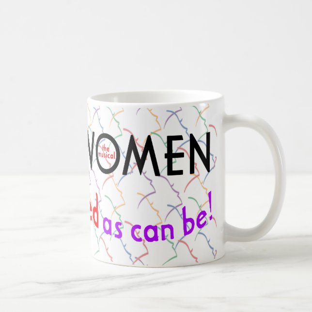 Kleine Frauen-"unerwartete" Kaffee-Tasse Kaffeetasse (Rechts)