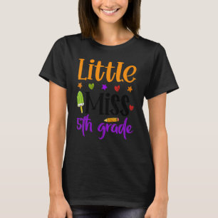 Kleine Fräulein 5. Klasse Kinder Niedliche 5. Kläs T-Shirt