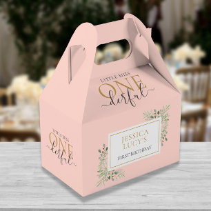 Kleine Fräulein ONEderful Pink Girl Erster Geburts Geschenkschachtel
