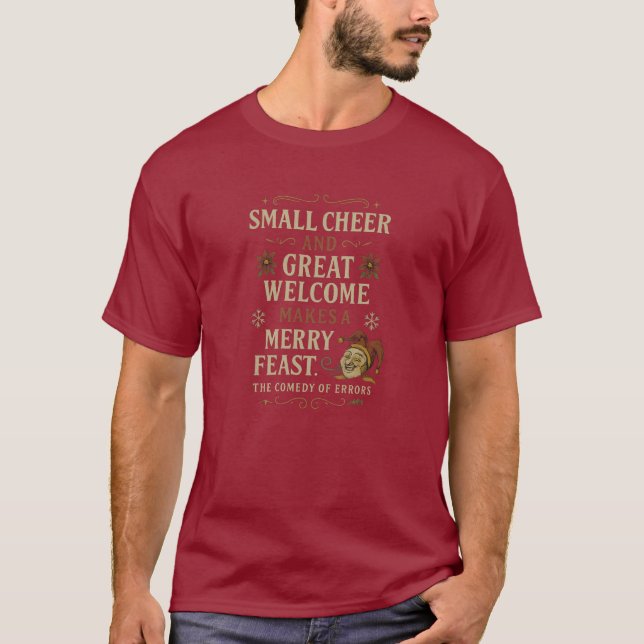 Kleine Freude und großer Willkommen  T-Shirt (Vorderseite)