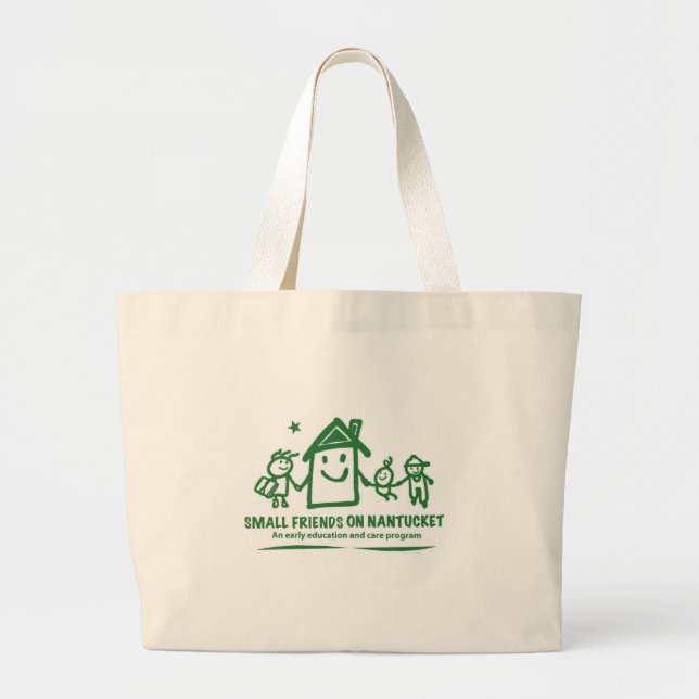 Kleine Freund-Taschen-Tasche Jumbo Stoffbeutel (Vorne)