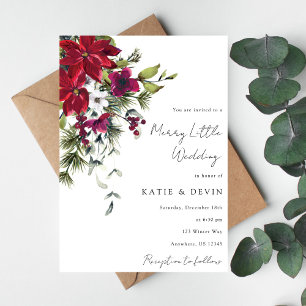 Kleine fröhliche Hochzeit Einladung