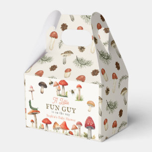 Kleine Fun Typ Mushroom Bee Boy Babydusche Geschenkschachtel