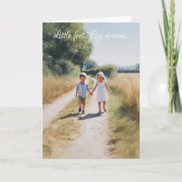 Kleine Füße. Große Träume. Ankündigung