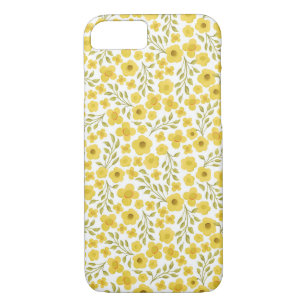 Kleine gelbe Frühlingsblumen Case-Mate iPhone Hülle