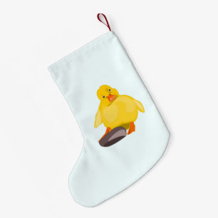 Kleine Gelbente Kleiner Weihnachtsstrumpf