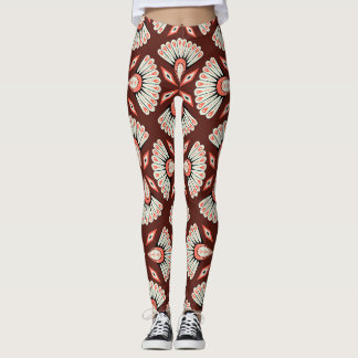 Kleine geometrische Motive: Dekoration eines Texti Leggings