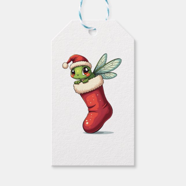 Kleine Geschenk Dragonfly Geschenkanhänger (Vorderseite)