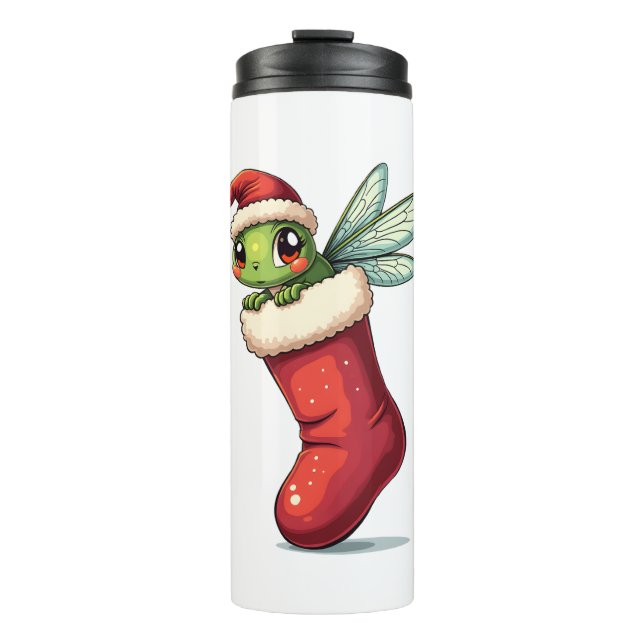 Kleine Geschenk Dragonfly Thermosbecher (Vorderseite)