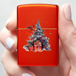 Kleine Geschenk Holiday Tree Nature Bird Gift Red