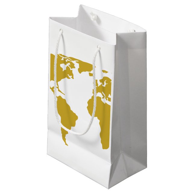 Kleine Geschenk-Tasche oder Bevorzugungs-Tasche - Kleine Geschenktüte (Vorderseite Schrägansicht)