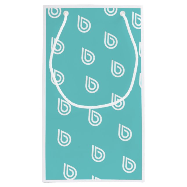 Kleine Geschenktaschen Geschenktüte (Rückseite)