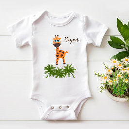 Kleine Giraffe Baby Strampler