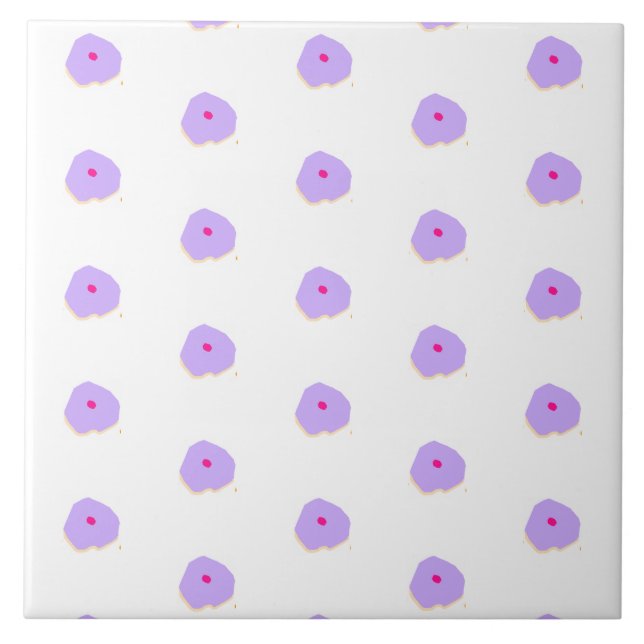 Kleine Glühbirnen Keramik Tile Fliese (Vorderseite)