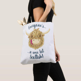 Kleine Hamish Hochland-Kuh, jeder schottisch! Tasche
