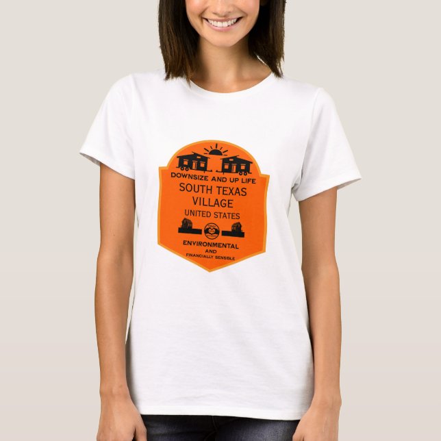 Kleine Hausgemeinschaften editierbar T-Shirt (Vorderseite)