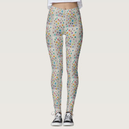 Kleine Herzen Fliesen Leggings