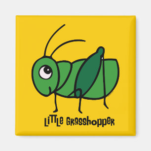 Kleine Heuschrecke Magnet