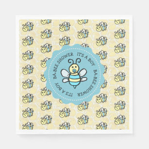 Kleine Honey Bee Boy's Baby Shower Serviette