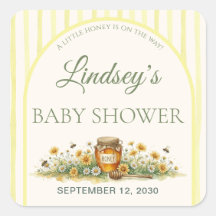 Kleine Honig-Baby-Shower-Biene Wildblume