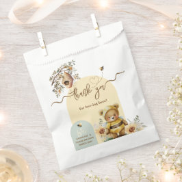 Kleine Honigbärendusche Danke an die Biene hier Geschenktütchen