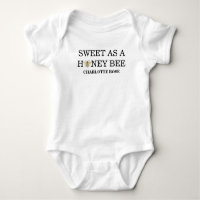 Kleine Honigbiene Auf Dem Weg Gelbe Babyparty