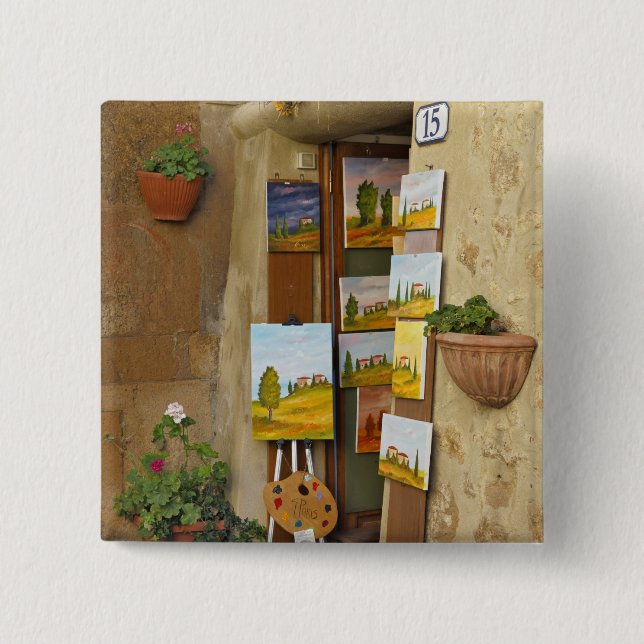 Kleine Hütte mit Kunstwerken zum Verkauf auf Gehst Button (Vorderseite)