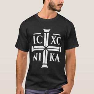 Kleine IC XC NIKA Christliche Ostorthodoxe Familie T-Shirt