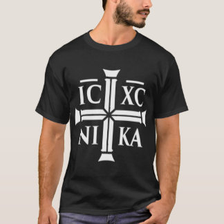 Kleine IC XC NIKA Christliche Ostorthodoxe Familie T-Shirt