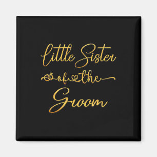 Kleine Idee der Groom Wedding Party für Magnet