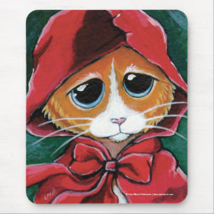 Kleine Ingwertabby-Katze Mousepad des