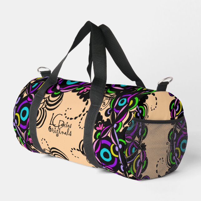 Kleine Isabella-Duffle-Tasche Duffle Bag (Rechte Ecke)
