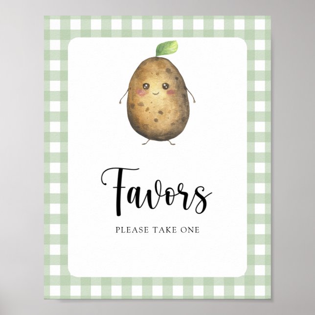 Kleine Kartoffel Favoriten Poster (Vorne)