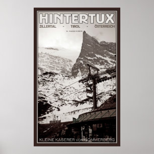 Kleine Kaserer in Hintertux Poster