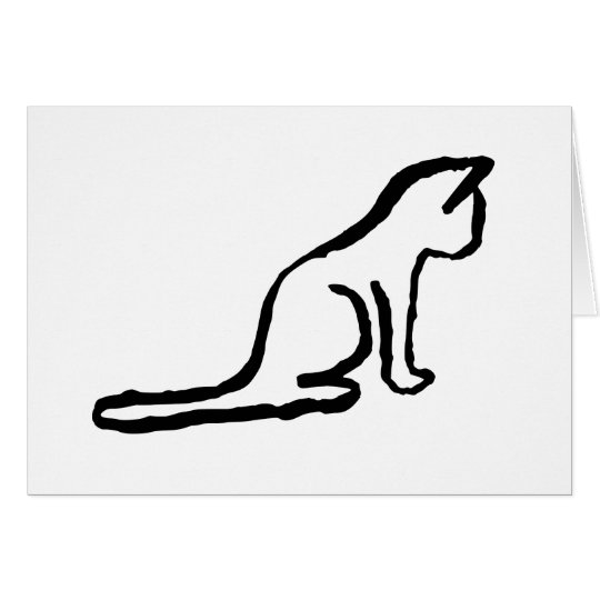 Kleine Katze Karte
