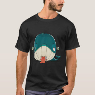 Kleine Katze und Wal T-Shirt