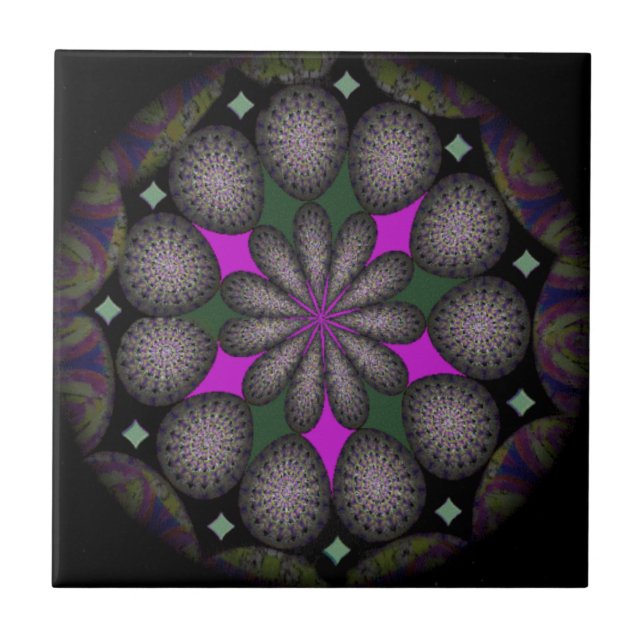 Kleine Keramik Foto Tile Fliese (Vorderseite)