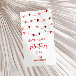Kleine Kinder haben einen süßen Valentinstag Mitteilungskarte