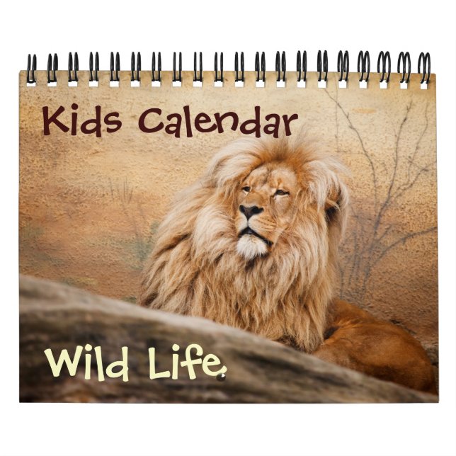 Kleine Kinder Kalender Wildes Leben (Titelbild)